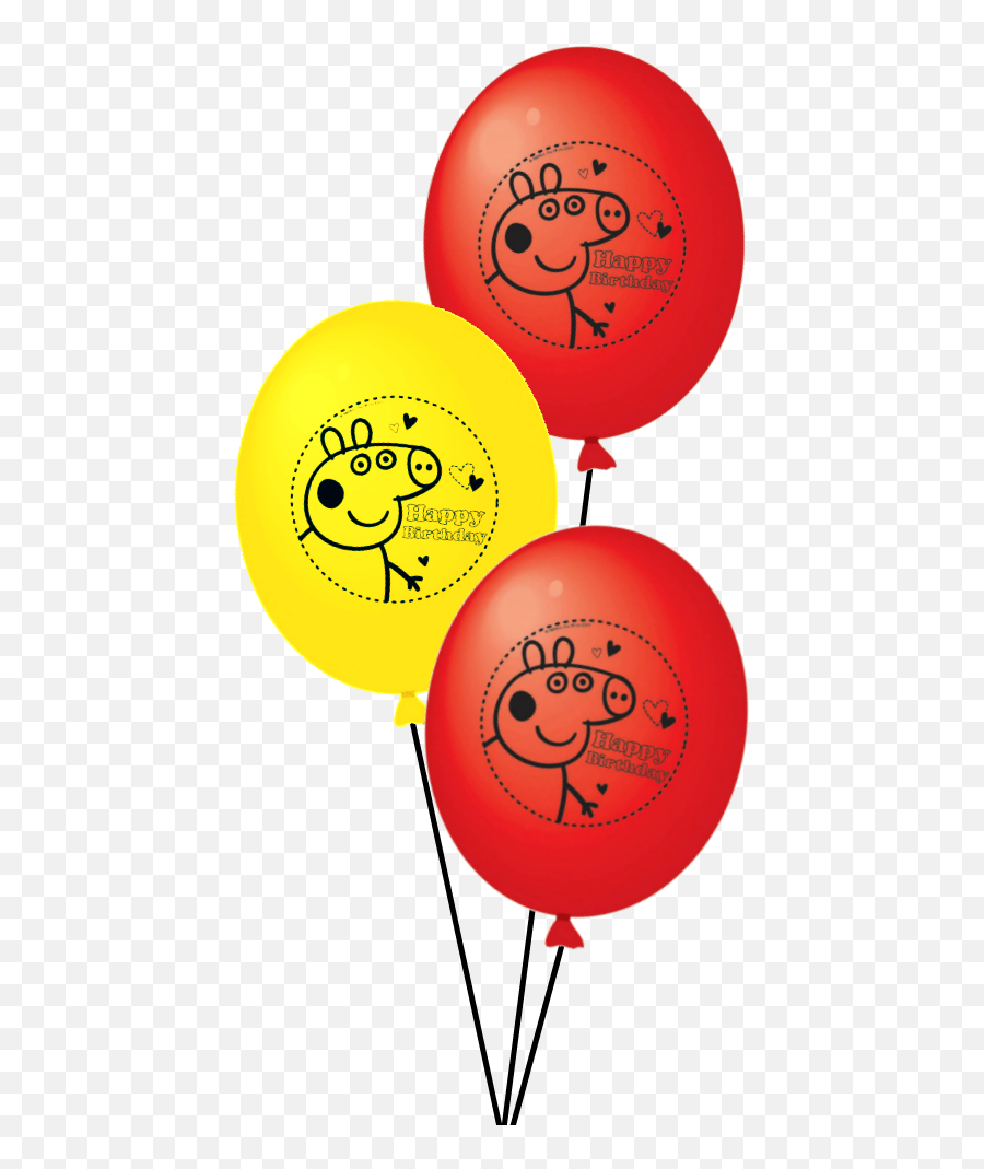 Peppa Bouquets Prices Start From - Happy Birthday Peppa Pig Birthday Balloon Png,Peppa Pig Png