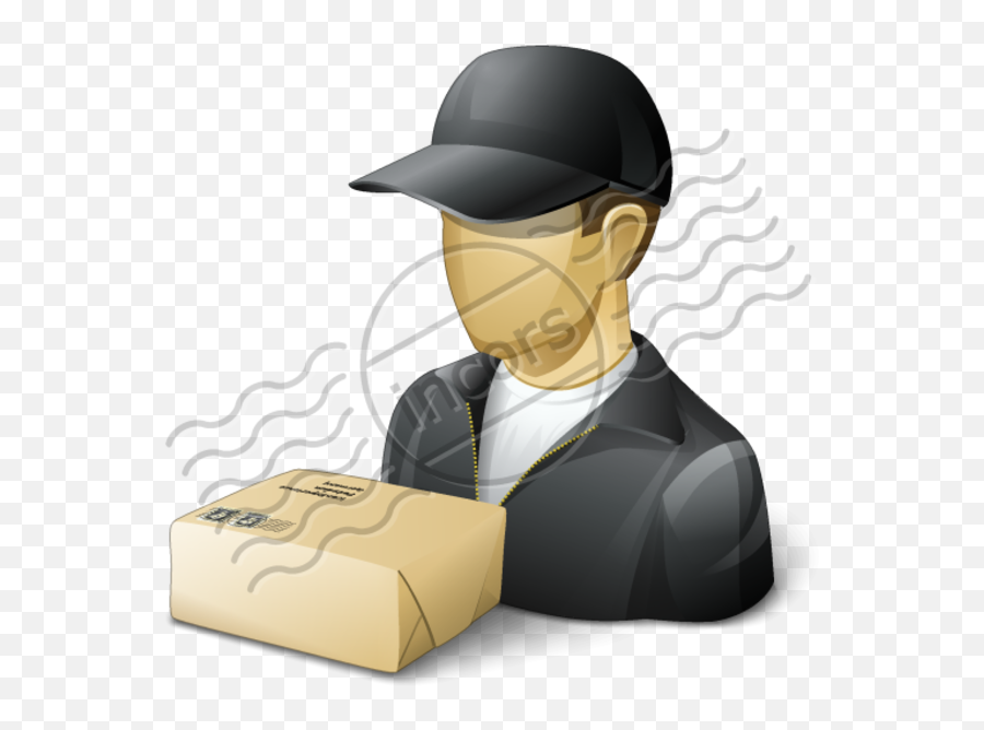 Delivery Man Parcel 16 Free Images - Vector Delivery Man Parcel Delivery Icon Png,Delivery Icon