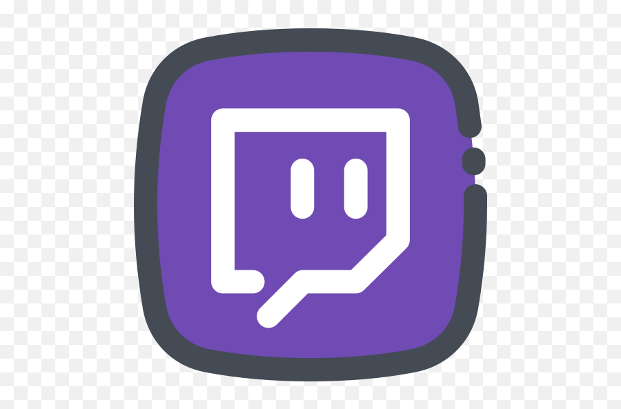 Social Media Logo Twitch Free Icon Of - Model Business Canvas Twitch Png,Social Media Logo Png