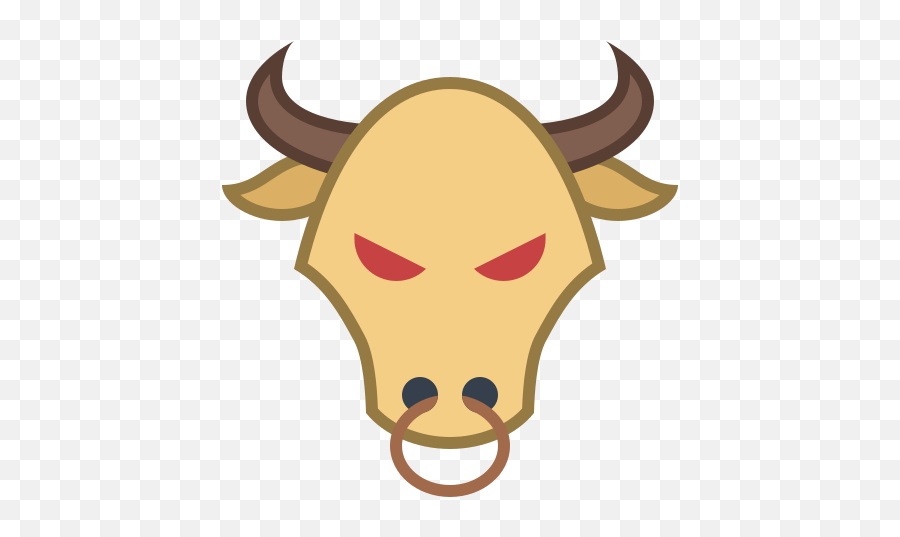 Bull Icon In Office Style - Icon Png,Bull Icon Png