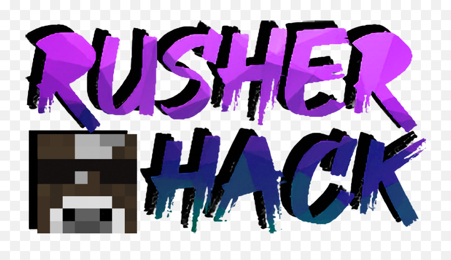 Rusherhack - Rusherhack Logo Png,Minecraft Hunger Bar Icon