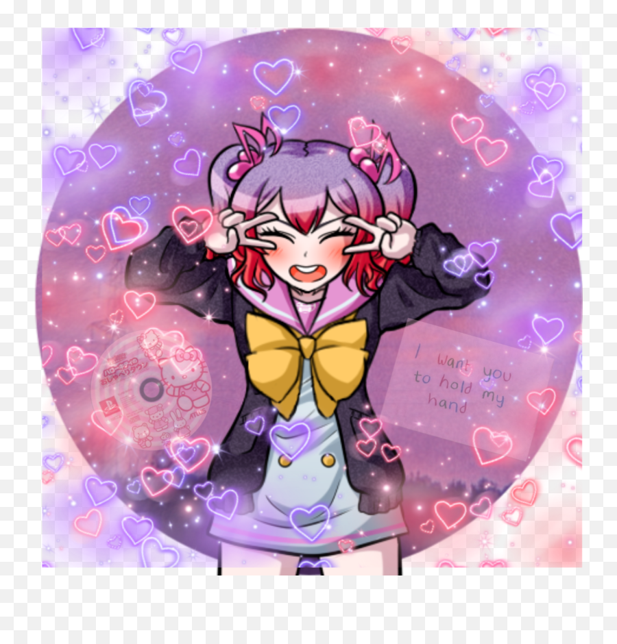 Guess Who Had To Make Another Book - Lovecore Hibiki Danganronpa Png,Gremlin Icon