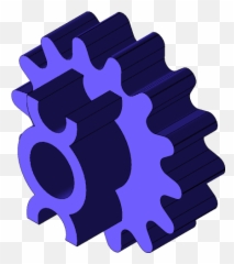Knex Blue Gear 3d Cad Model Library Grabcad - Natgeo Certified Educator Badge Png,3d Gear Icon
