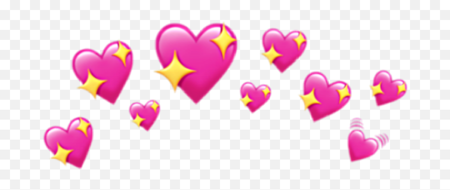 Crown Heartcrown Uwu Overlay Png - Hearts Emoji Png,Uwu Png