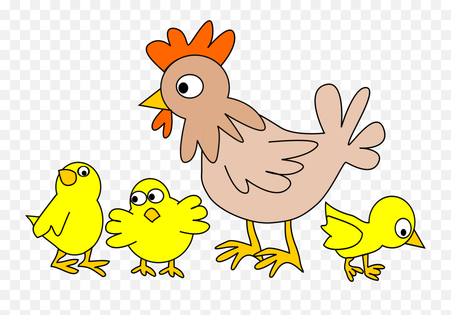 Download Chicken And Chick Image Png Clipart Free - Hens And Chicks Clipart,Chick Png