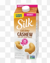 Unsweet Cashewmilk - Silk Cashew Milk Png,Cashew Png