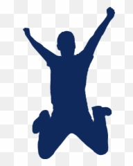 Silhouette - 3127948 Extrovert Personality Full Size PNG Happy