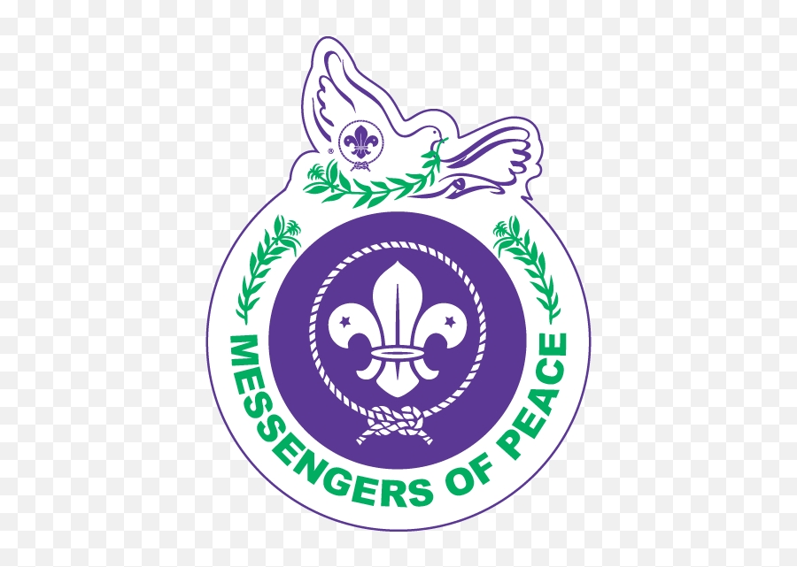 Messenger Of Peace Logo Png - Kandersteg International Scout Centre,Peace Logo