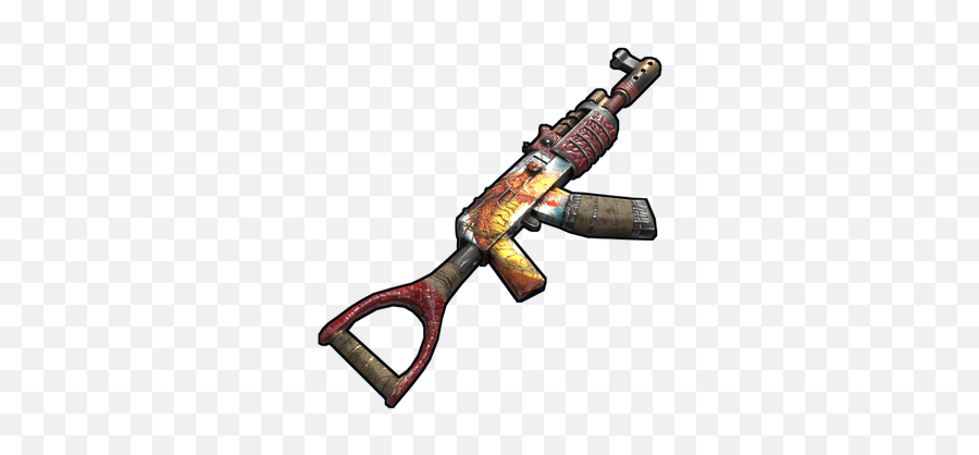 Steam Community Market Listings For Golden Drake Ak47 - Training Ar Rust Skin Png,Draco Gun Png