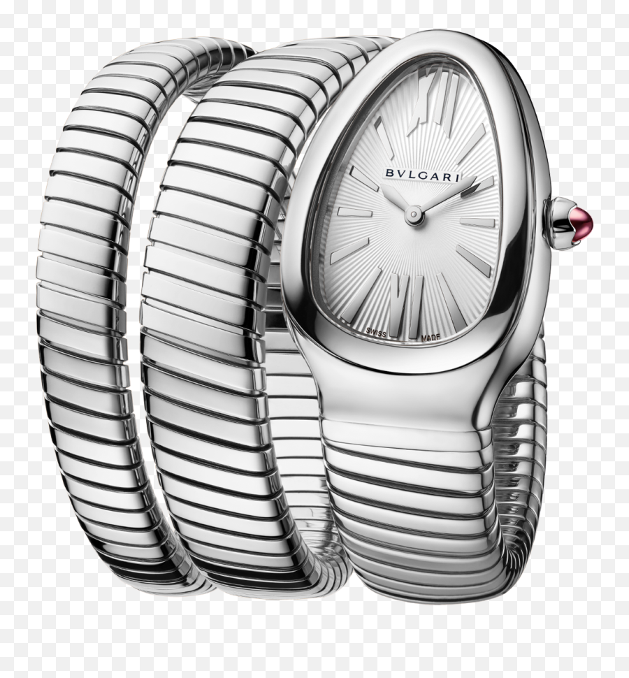 Serpenti Tubogas Watch - Bvlgari Serpenti Watch Png,Tire Marks Png
