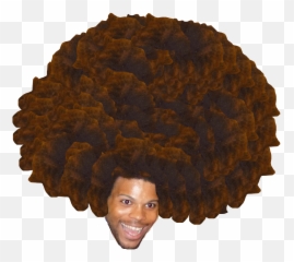 Bob Ross Hair Transparent Png Clipart - Trihard Emote,Bob Ross Png