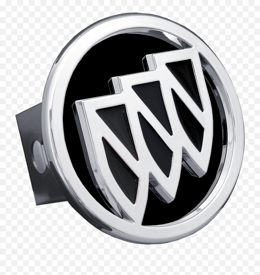 Hitch Cover Buick Chromeblack Fill Logo - Circle Png,Chrome Logo