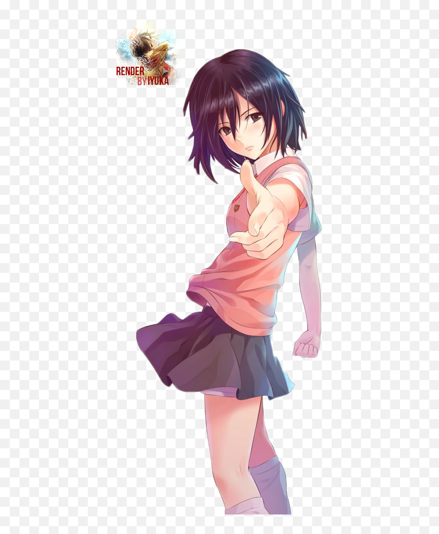 Mikasa Ackerman Railgun Png - Mikasa Ackerman Misaka Mikoto,Mikasa Png