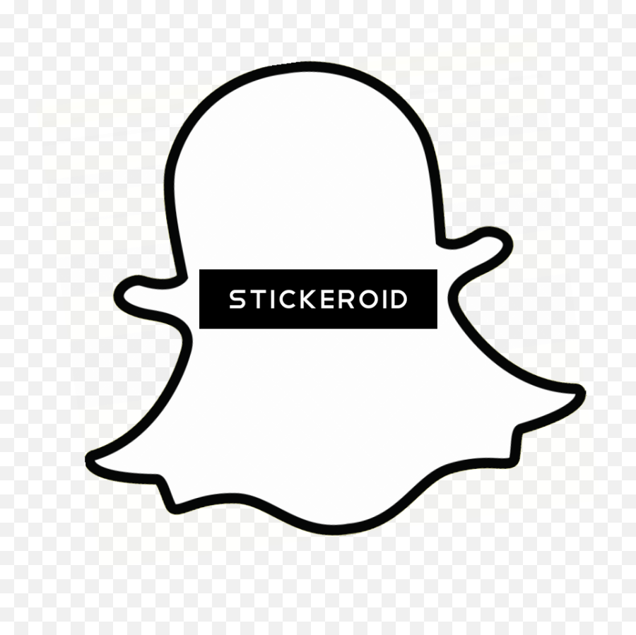 Snapchat Ghost Outline - Snapchat Png,Snapchat Ghost Transparent