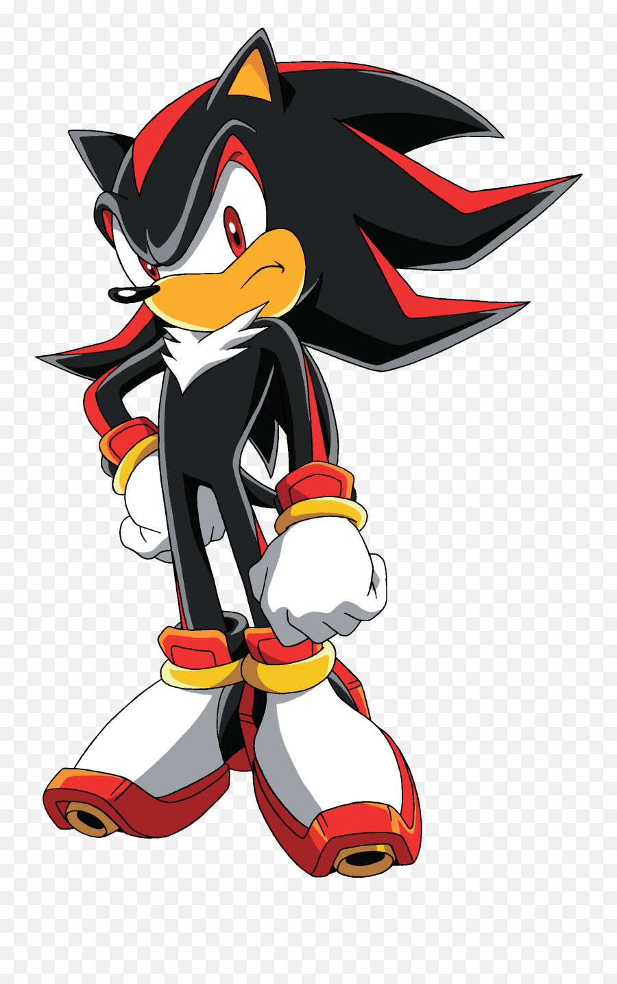 Download Sonic X Signature Pose - Shadow The Hedgehog Sonic X Png,Shadow The Hedgehog Png