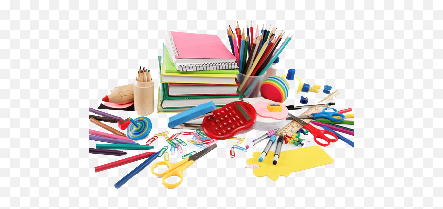 School Supplies Png Image - Stationary For School Png,School Supplies Png