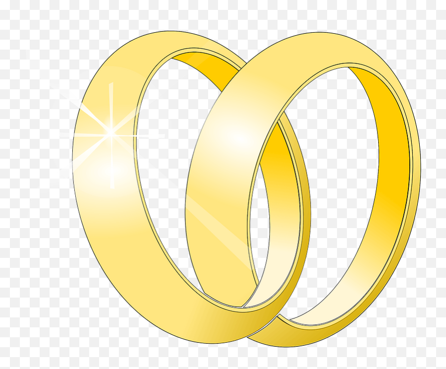 Download Wedding Rings Clipart - Circle Png,Ring Clipart Png