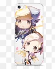 Chibi Mercy And Pharah Overwatch - png