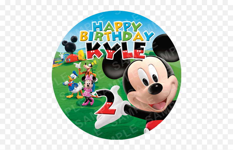 Mickey Mouse Clubhouse Archives - Edible Cake Toppers Mickey Mouse Club House Png,Mickey Mouse Clubhouse Png