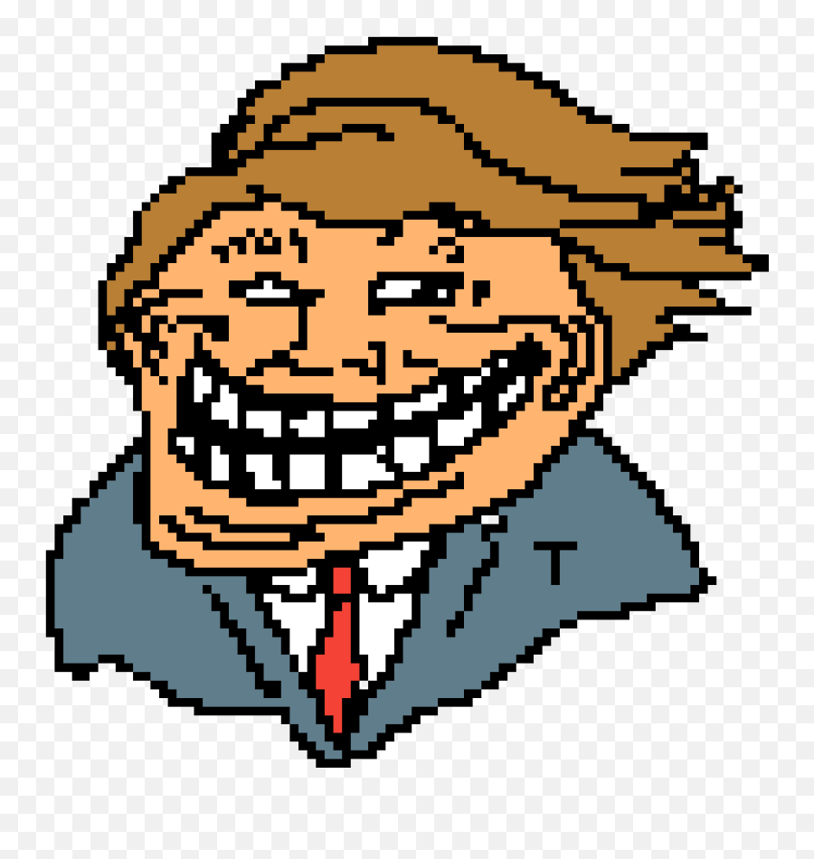 Download Troll Trump Png - Portable Network Clip Art,Trump Face Transparent Background