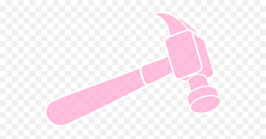 This Free Clipart Png Design Of Hammer - Pink Hammer Png,Hammer Clipart Png