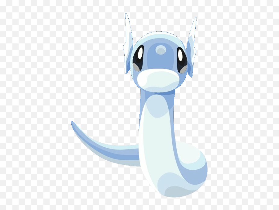 Dratini Pokemon Nintendo Sticker By Elizabeth - Cartoon Png,Dragonite Png