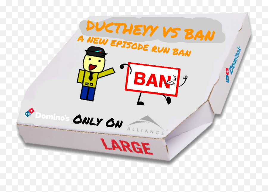 Ductheyy Vs Ban Dominos Pizza Box - Transparent Pizza Box Png,Dominos Png