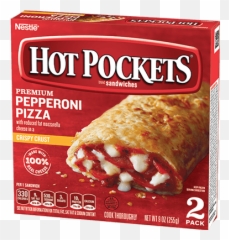 Pepperoni Pizza - Ham And Cheese Hot Pockets Png,Pepperoni Png