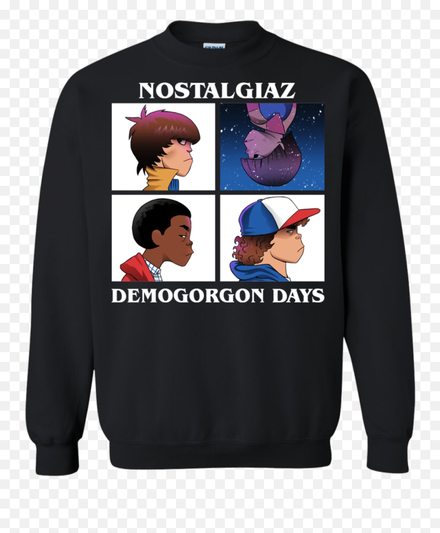 Stranger Things Nostalgiaz Demogorgon Days Shirt Hoodie - Stranger Things Gorillaz Png,Demogorgon Png