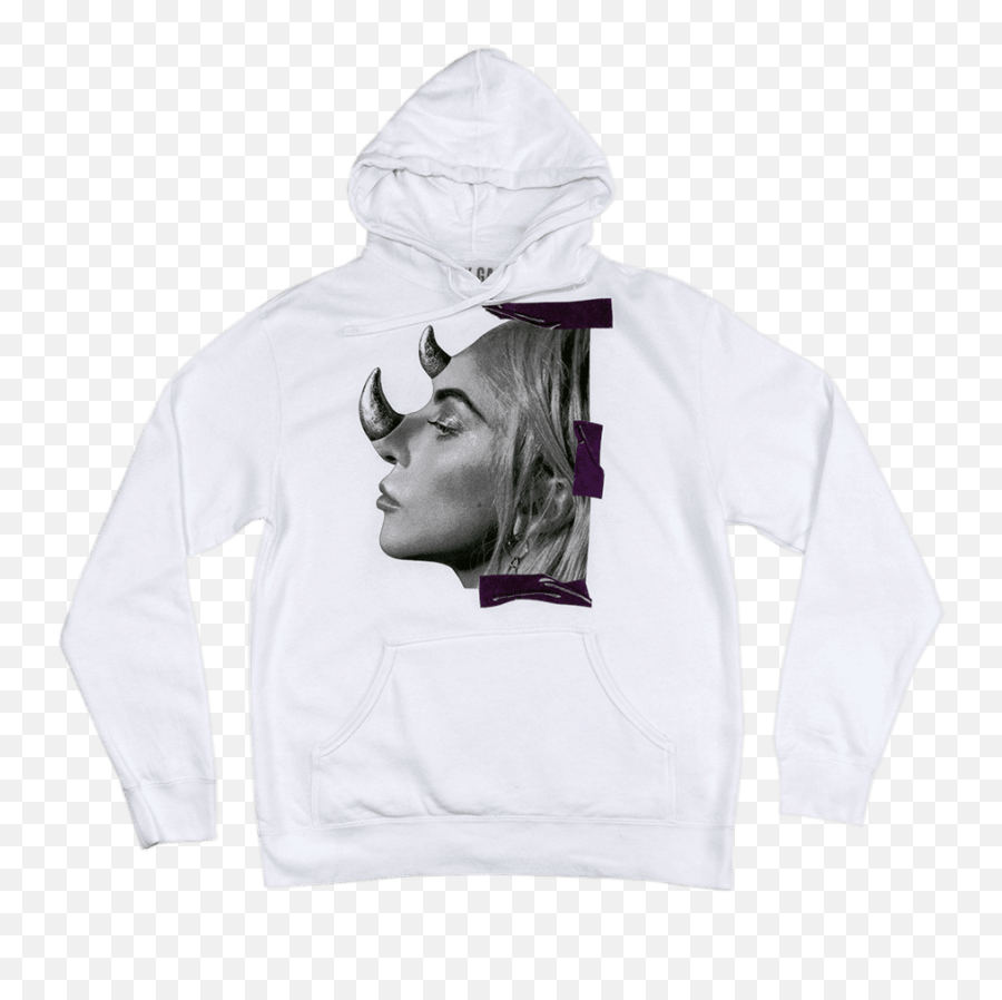 Hoodie Sweatshirt 15 Gifts For The Lady Gaga Obsessed - Lady Gaga Joanne Worl Tour Horns Png,Sweatshirt Png