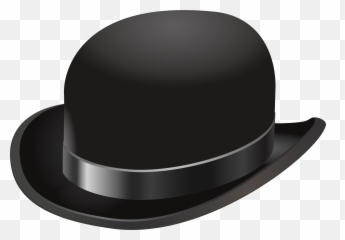 Fedora Clipart Headwear - Bowler Hat Transparent Png