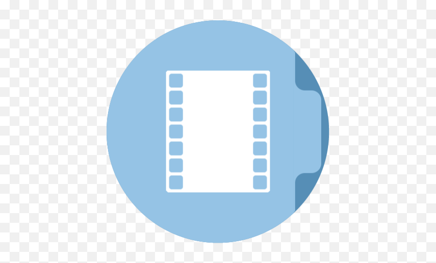 Folder Movie Icon The Circle Iconset Xenatt - Horizontal Png,Movie Icon Png