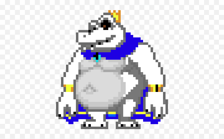 King K Rool White Alt Pixel Art Maker - King K Rool White Png,King K Rool Png