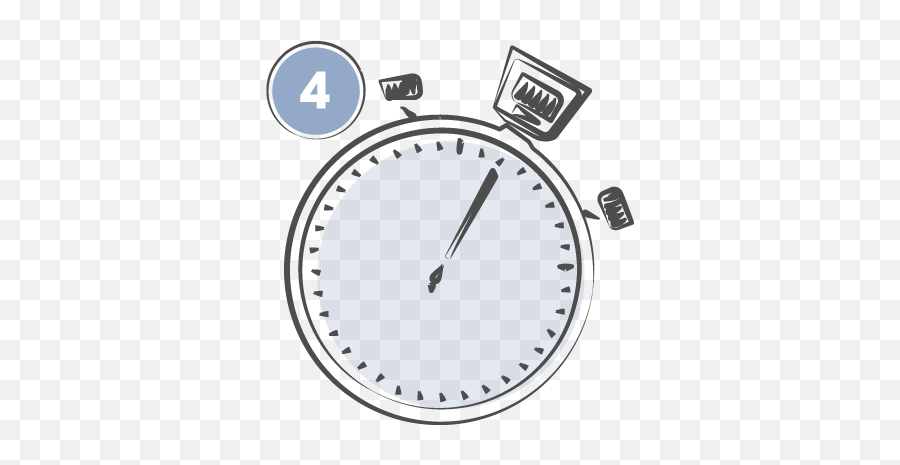 Stopwatch Icon Transparent Png Image - Icon Standard Word,Stopwatch Transparent