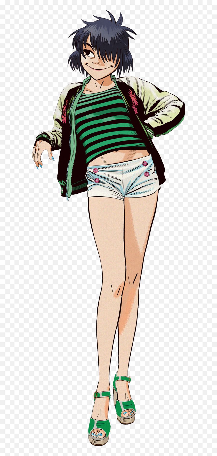 Noodle Gorillaz Noodlegorillaz Sticker - Gorillaz Noodle Png,Gorillaz Transparent