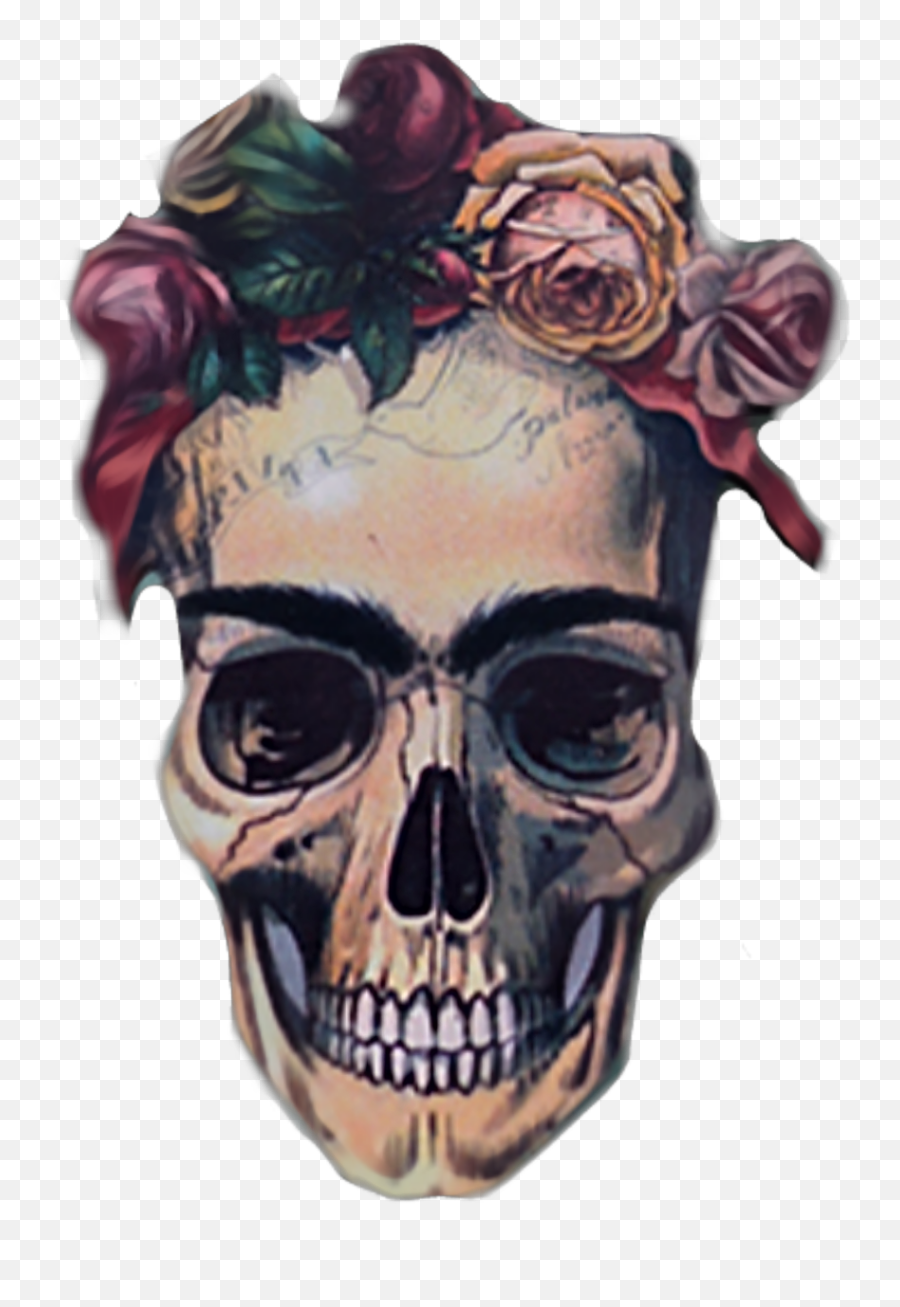Fridakahlo - Famous Artists Sugar Skulls Png,Unibrow Png