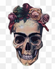 Fridakahlo - Famous Artists Sugar Skulls Png,Unibrow Png