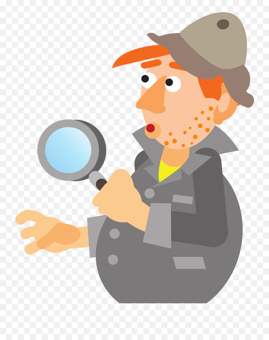 Detective Research Search - Free Vector Graphic On Pixabay Research Detective Png,Detective Hat Png