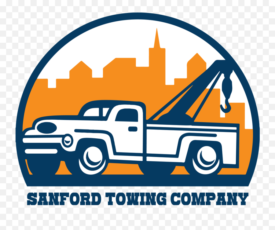 Towing Company - Tow Truck Illustration Logo Png,Tow Truck Logo