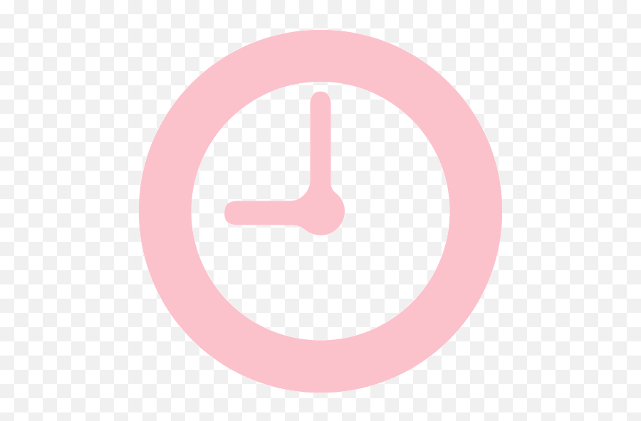 Pink Clock 10 Icon - Charing Cross Tube Station Png,Clock Logo