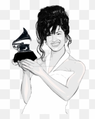 Download Selena Quintanilla Perez - Drawing Selena Quintanilla Art Png,Selena Quintanilla Png