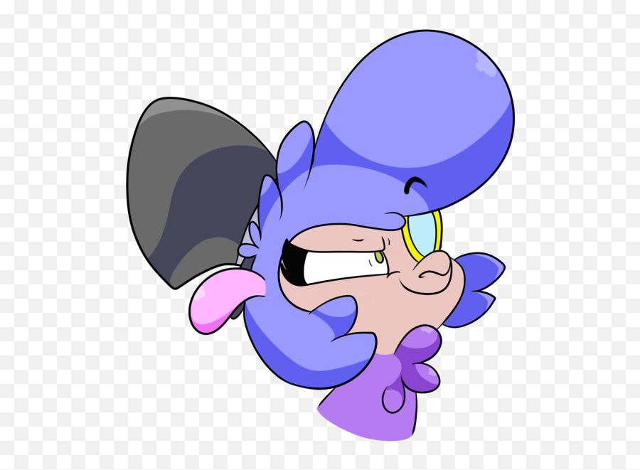 Chaosllama Bust Cartoony - Fictional Character Png,Monocle Transparent Background