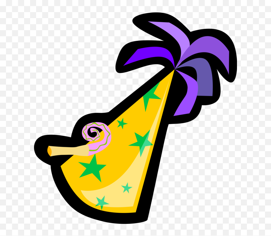 Vector Illustration Of Birthday Party - Vector New Years Clipart Png,New Years Party Hat Png