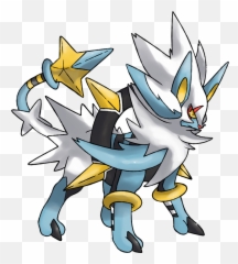 Pokemon - Mega Shiny Luxray Png,Luxray Png