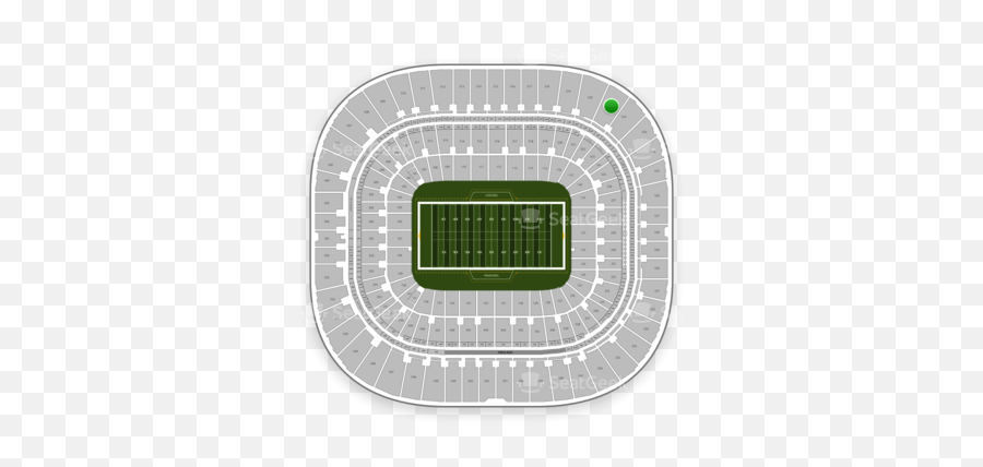 Bank Of America Stadium Section 521 Seat Views Seatgeek - Bank Of America Stadium Seat Numbers Png,Bank Of America Logo Png