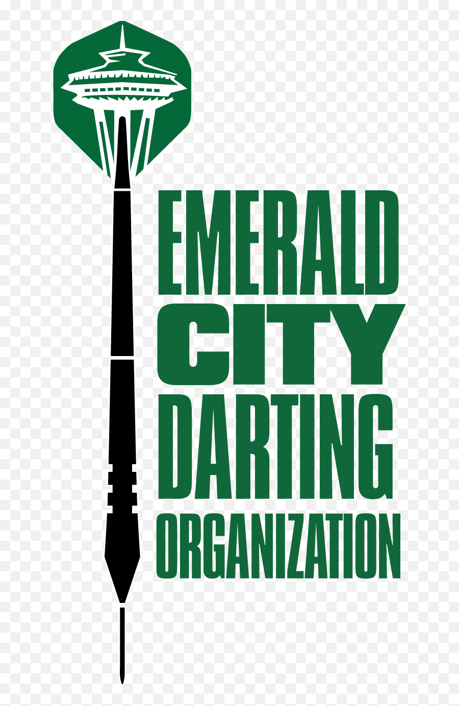 Emerald City Darting Organization - Emerald City Darts Crane Png,Space Needle Logo