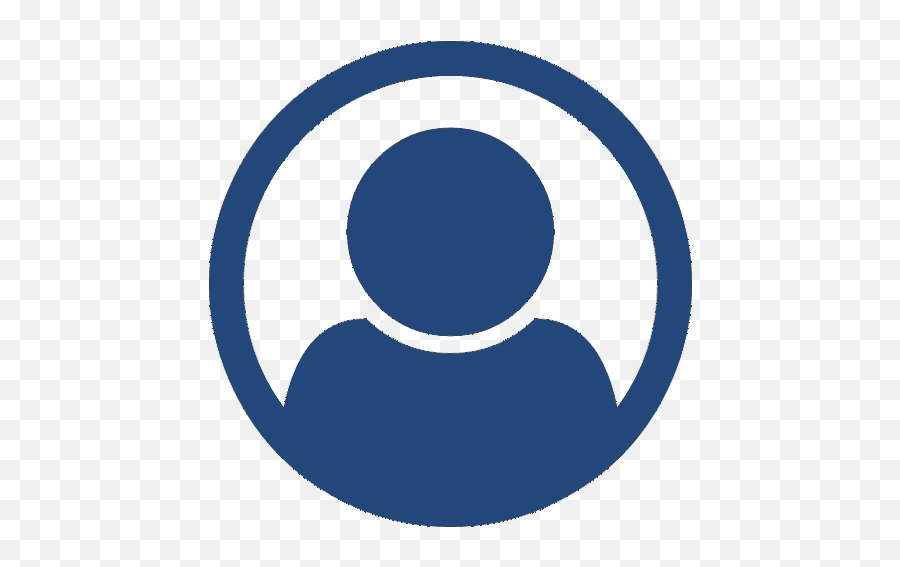user profile icon blue