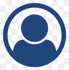User - Blue Profile Picture Logo png