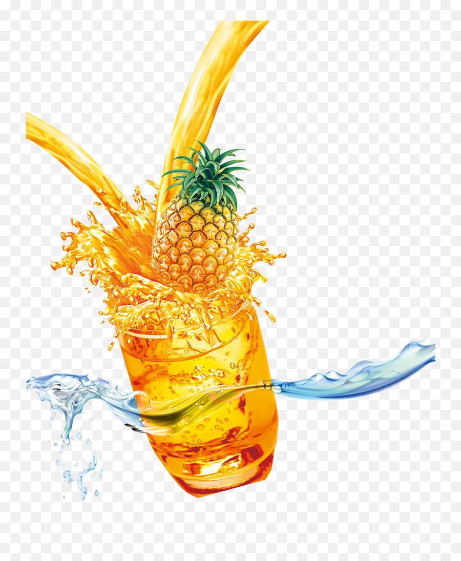 Pin By Pngsector - Pineapple Juice Splash Png,Pineapple Transparent
