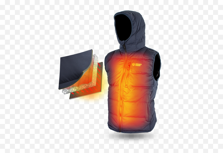 Thermolite Hooded Vest - Hooded Png,Icon Accelerant Gloves